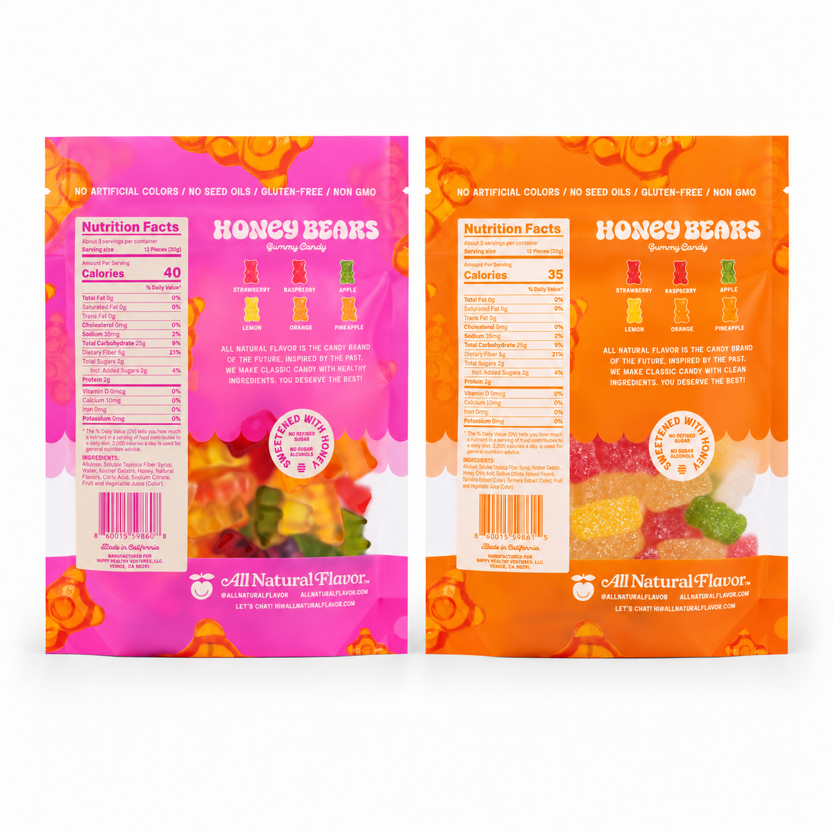 Honeybears Gummy Bears 2-Pack