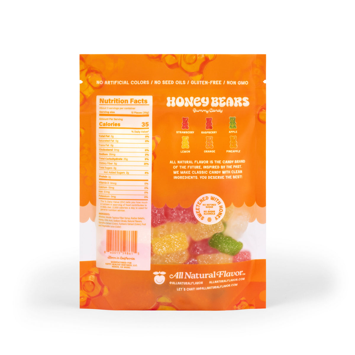 Sour Honeybears Gummy Bears